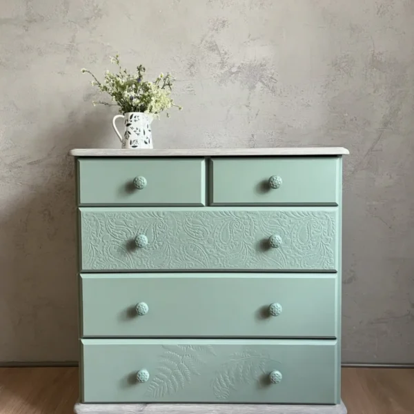 Komoda z motywami roślinnymi / SPRZEDANA